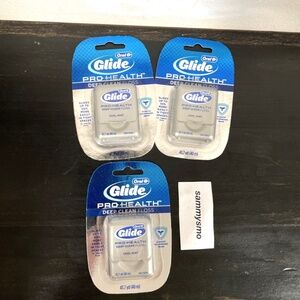Oral-B Glide Pro Health Deep Clean Cool Mint Floss x3